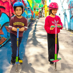 T-POGO, Pogo Stick, Zıp Zıp Oyuncak, Zıplama Çubuğu, Dış Mekan Bahçe Spor Oyuncakları