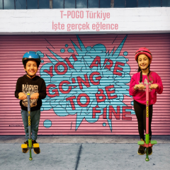 T-POGO, Pogo Stick, Zıp Zıp Oyuncak, Zıplama Çubuğu, Dış Mekan Bahçe Spor Oyuncakları