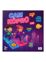 Cam Köprü Oyunu – Mıknatıslı Zeka ve Denge Oyunu | Eva Zeminli Eğitici Aile Oyunu